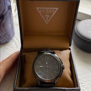 Black men’s guess watch